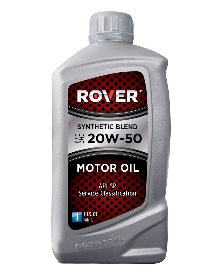 ROVER Synthetic Blend SAE 20W-50 SP Motor Oil